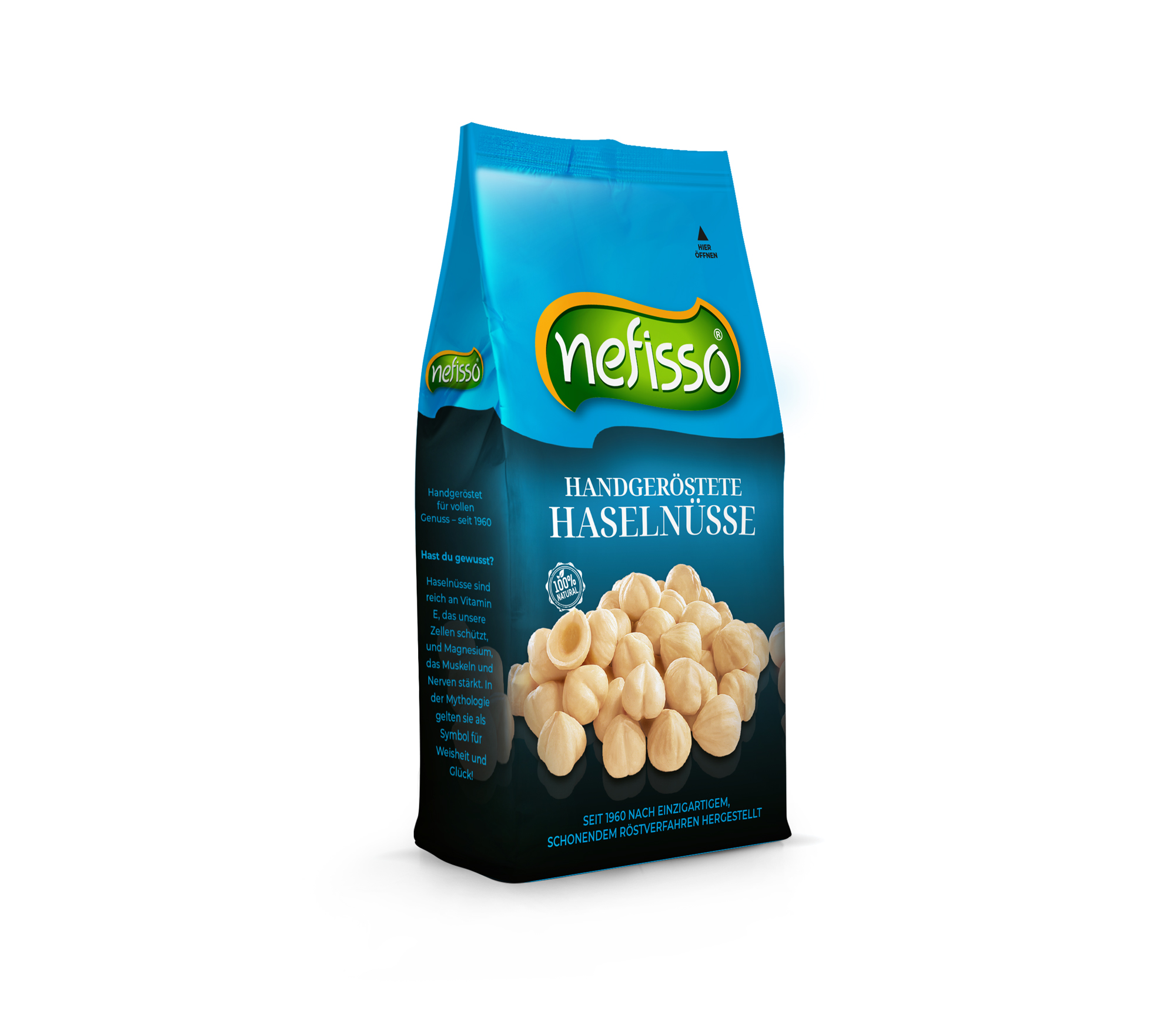 Handgeröstete Haselnüsse